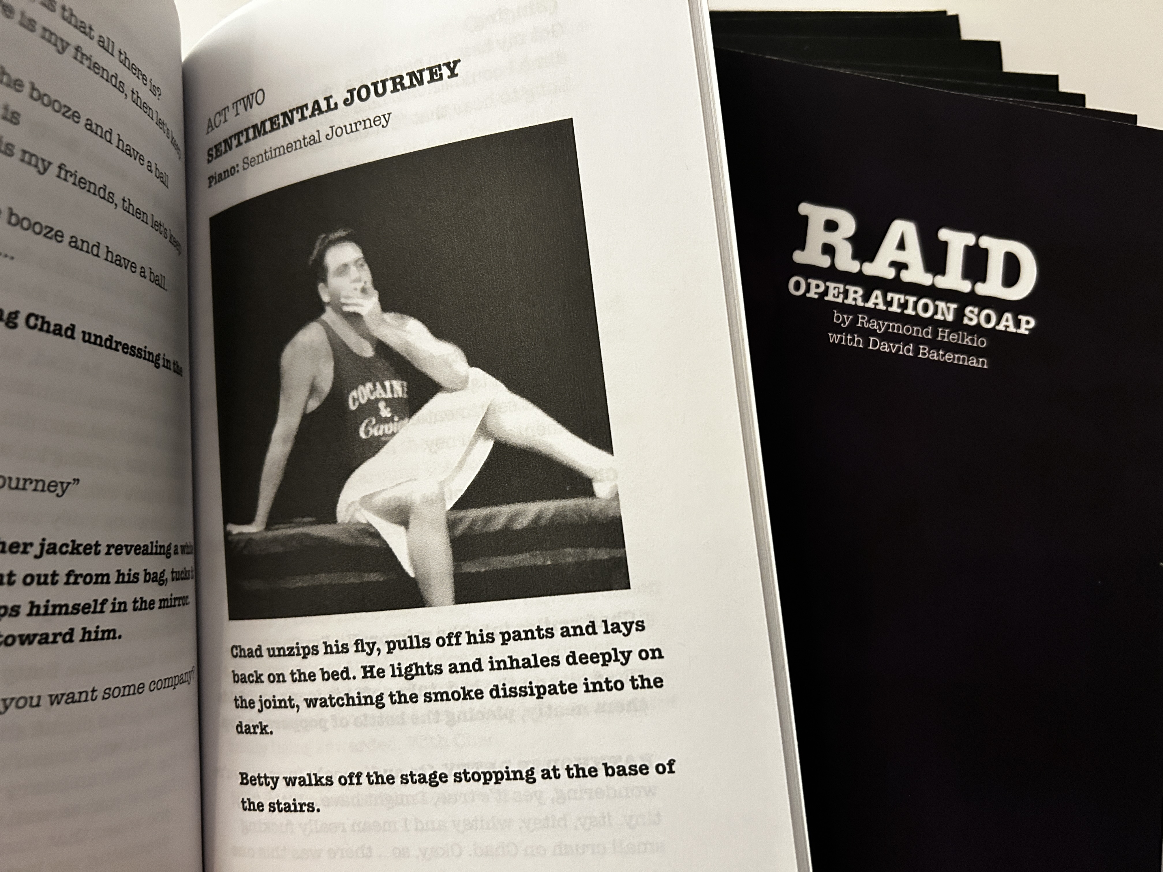 RAID Operation Soap by Raymond Helkio and David Bateman